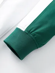 Áo Khoác Bomber 2 Lớp Lót Gió Phối Màu Tay Raglan 5S Fashion AKB23016