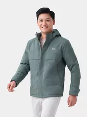 Áo Phao Dáng Dài 5S Fashion Slimfit Chần Bông Xay AKC23003