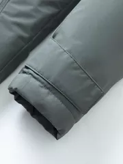 Áo Phao Dáng Dài 5S Fashion Slimfit Chần Bông Xay AKC23003