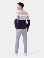 Áo len phối kẻ 5S Fashion ALO23002