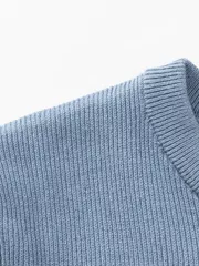 Áo len trơn Slimfit 5S Fashion ALO23003