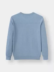 Áo len trơn Slimfit 5S Fashion ALO23003