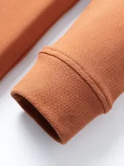 Áo Polo Dài Tay Cổ Phối Màu 5S Fashion Slim Fit APD23601