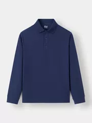 Áo Polo Dài Tay Nam Trơn 5S Fashion Slim Fit APD23602