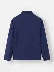 Áo Polo Dài Tay Nam Trơn 5S Fashion Slim Fit APD23602