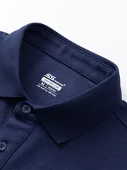 Áo Polo Dài Tay Nam Trơn 5S Fashion Slim Fit APD23602