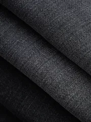 Quần Jean Nam 5S Fashion Màu Ghi Đen Regular QJE24013