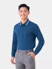 Áo polo dài tay 5S Fashion APD23002