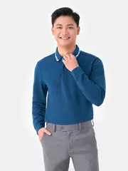 Áo polo dài tay 5S Fashion APD23002