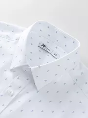 Áo Sơ Mi Nam Dài Tay 5S Fashion Họa Tiết Phom Slimfit ASM24218