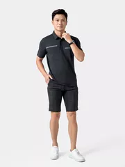 Áo Polo Nam 5S Fashion Premium In Kẻ Phom Regular APC24034