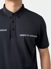 Áo Polo Nam 5S Fashion Premium In Kẻ Phom Regular APC24034