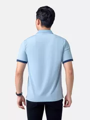 Áo Polo Nam Thể Thao 5S Fashion Bo Phối Màu Regular APC24005
