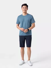Áo Thun Nam Ngắn Tay Họa Tiết Phom Casual Fit ATS24006