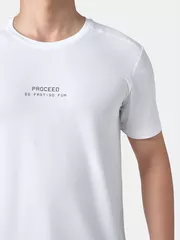 Áo Thun Nam 5S Fashion Siêu Nhẹ Mát In Chữ Phom Slimfit ATS24061