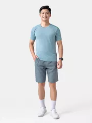 Áo Thun Nam 5S Fashion Chất Liệu Thể Thao Phom Slimfit ATS24039