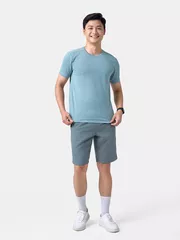 Áo Thun Nam 5S Fashion Chất Liệu Thể Thao Phom Slimfit ATS24039
