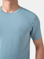 Áo Thun Nam 5S Fashion Chất Liệu Thể Thao Phom Slimfit ATS24039