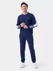 Bộ Quần Áo Nỉ Nam 5S Fashion Can Phối Phom Slimfit BNI23014