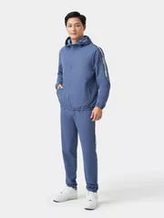 Bộ Quần Áo Gió Nam Có Mũ 5S Fashion Dệt Line BOG23002