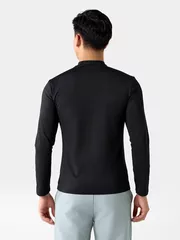 Áo Giữ Nhiệt Nam 5S Fashion Cổ 3 Phân Phom Body AGN24001 