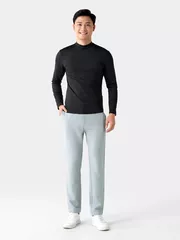 Áo Giữ Nhiệt Nam 5S Fashion Cổ 3 Phân Phom Body AGN24001 