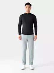 Áo Giữ Nhiệt Nam 5S Fashion Cổ 3 Phân Phom Body AGN24001 