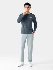 Áo Thun Nam Dài Tay Ultra-Soft 5S Fashion Phom Slimfit ATH24014