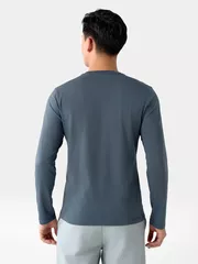 Áo Thun Nam Dài Tay Ultra-Soft 5S Fashion Phom Slimfit ATH24014