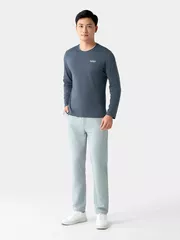 Áo Thun Nam Dài Tay Ultra-Soft 5S Fashion Phom Slimfit ATH24014