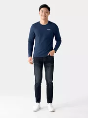 Áo Thun Nam Dài Tay Ultra-Soft 5S Fashion Phom Slimfit ATH24014
