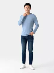 Áo Thun Nam Dài Tay 5S Fashion Extra-warm ATH24006