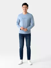 Áo Thun Nam Dài Tay 5S Fashion Extra-warm ATH24006