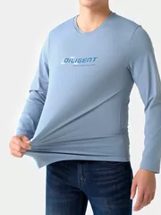 Áo Thun Nam Dài Tay 5S Fashion Extra-warm ATH24006