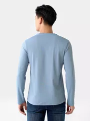 Áo Thun Nam Dài Tay 5S Fashion Extra-warm ATH24006