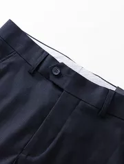 Quần Tây Nam 5S Fashion Phom Smart Fit Trơn Basic Dễ Mặc QAU24005