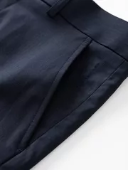 Quần Tây Nam 5S Fashion Phom Smart Fit Trơn Basic Dễ Mặc QAU24005