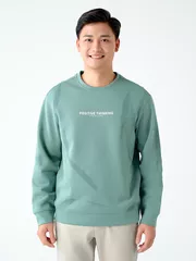 Áo Nỉ Nam Thu Đông Họa Tiết 5S Fashion Phom Casual ANI24005