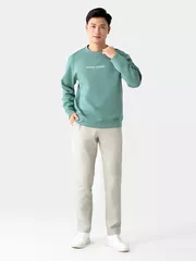 Áo Nỉ Nam Thu Đông Họa Tiết 5S Fashion Phom Casual ANI24005