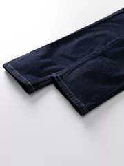 Quần Jean Nam Cotton 5S Fashion Trơn Phom Slimfit QJE24001