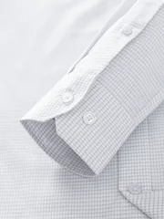 Áo Sơ Mi Nam Dài Tay Kẻ Ô 5S Fashion Có Túi Ngực ASM24060