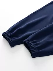 Quần Nỉ Nam 5S Fashion Trơn Vải Hiệu Ứng Casual QNI24004