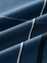 Áo Sơ Mi Nam Dài Tay 5S Fashion Dệt Kẻ Sang Trọng ASM24010