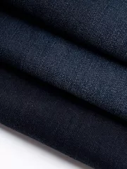 Quần Jean Nam Trơn 5S Fashion Vải Recycled Phom Slimfit QBD23003