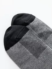 Tất Nam Cổ Ngắn 5S Fashion Phối Màu Dệt Hiệu Ứng Cao Cấp TAT24105