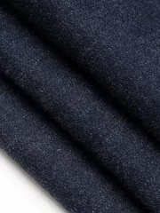 Quần Jean Nam 5S Fashion Màu Xanh Đen Trơn Phom Slimfit QBD22002