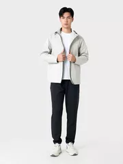 Áo Khoác Gió Nam 5S Fashion Mũ Tháo Được Lót Nỉ AKG24005