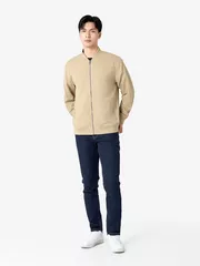 Áo Khoác Bomber Nam 5S Fashion Lót Lông Dày Dặn AKB24034