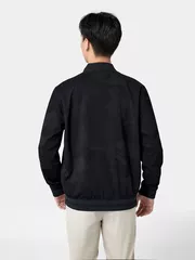 Áo Khoác Bomber Varsity Nam 5S Fashion Dệt Họa Tiết Cao Cấp AKB24010