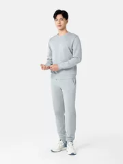 Bộ Quần Áo Nỉ Nam 5S Fashion Classic Phom Slimfit BNI24026
